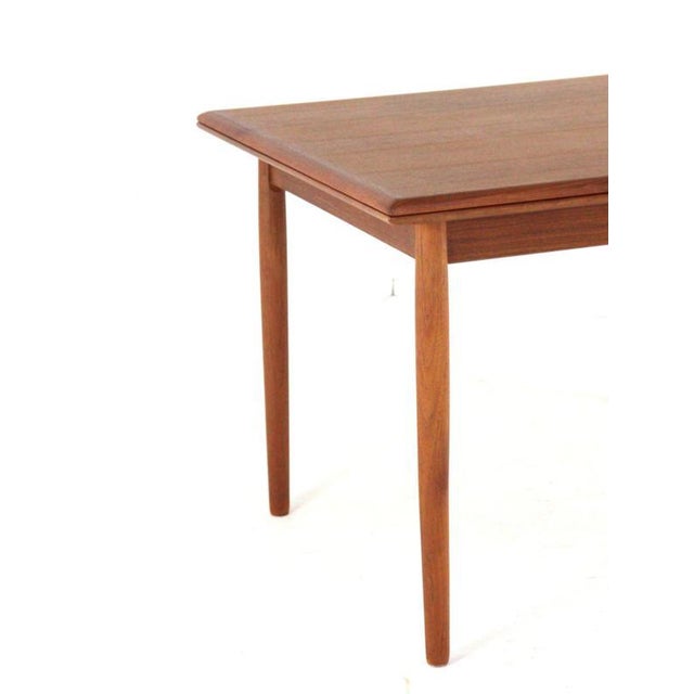 Danish Extendable Rectangular Siem Dining Table For Sale - Image 4 of 16