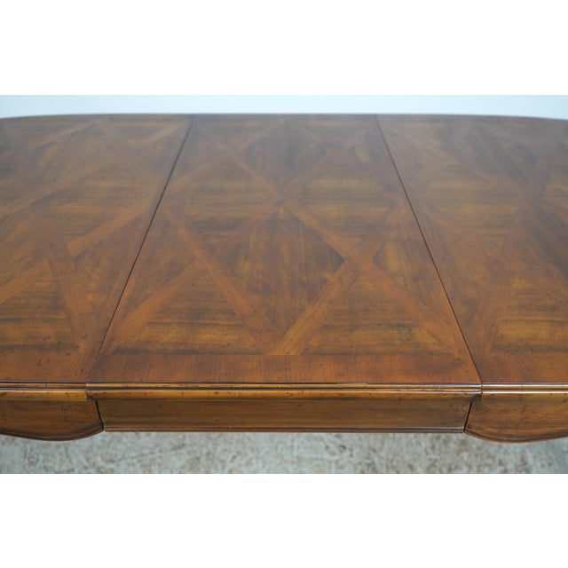 Baker French Walnut Dining Room Table For Sale - Image 17 of 18