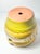Ceramic Terre E Provence Yellow & Green Ceramic Jardinière Planter Pot For Sale - Image 7 of 8