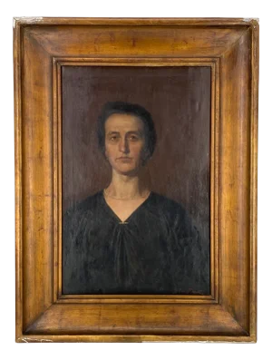 Max Schmidt, Portrait of a Woman on Canvas by Max Schmidt (Active in the First Half of the 20th Century in Berlin), 1890s, Oil on Canvas