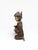 Brown Mid 20th Century Hand-Carved Chinese Figural Sculpture of Seated Musician With Drum For Sale - Image 8 of 14