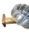 Italian Single Ercole Barovier Murano Glass and Brass Wall Sconce. Italy, 1950’s. For Sale - Image 3 of 6