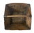 Metal Antique Chinese Rice Grain Measure Box Dou Wooden Primitive Basket Bucket Iron For Sale - Image 7 of 8