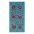 Blue Uzbek Suzani Wall Art – Camel & Floral Motif Embroidery 3'4'' X 6'2'' For Sale