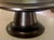 Wood Mid 20th Century Ebonized Wood Pedestal Tray Centerpiece X-Large For Sale - Image 7 of 7