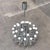 Silver Brutalist 25-Light Chandelier in Chrome by Angelo Brotto for Esperia, Italy, 1960s For Sale - Image 8 of 9