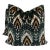 Romo "Lolana Velvet" in Indian Green 22" Pillows-a Pair For Sale