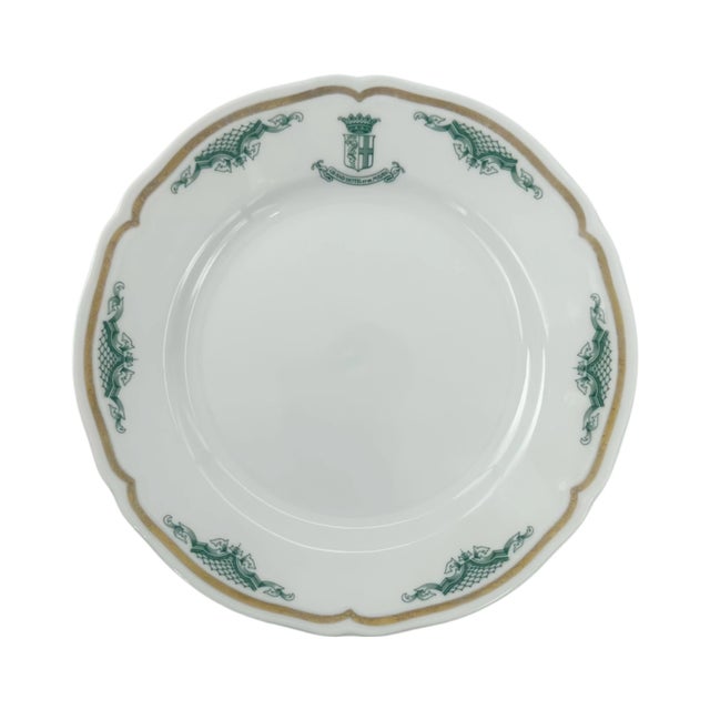 Vintage Grand Hotel Et De Milan Italy Plate 6.5"d For Sale In Washington DC - Image 6 of 12