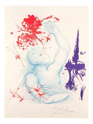 Pubertat, Lithograph, 1973