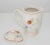 Early 21st Century Antique Hand Painted Ceramic Floral Design Lidded Pitcher For Sale - Image 5 of 9