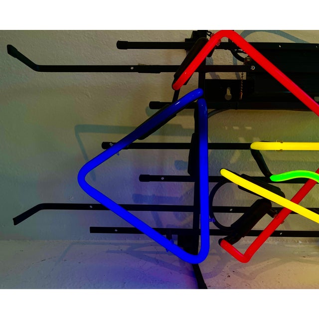 Contemporary Neon Arrow Sign For Sale - Image 4 of 6
