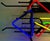 Contemporary Neon Arrow Sign For Sale - Image 4 of 6