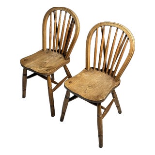 Windsor Chairs, Set of 2 For Sale