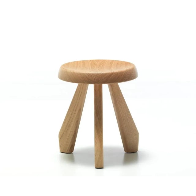 Meribel Wood Stool by Charlotte Perriand for Cassina For Sale - Image 13 of 15
