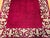 1900 - 1909 Vintage Tabriz Long Runner, Hand-Knotted Wool, Open Field Pattern, Crimson Red & Ivory, 3x19 For Sale - Image 5 of 8
