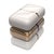 "Passione" Side Table With Bronze and Stainless Steel For Sale - Image 4 of 6
