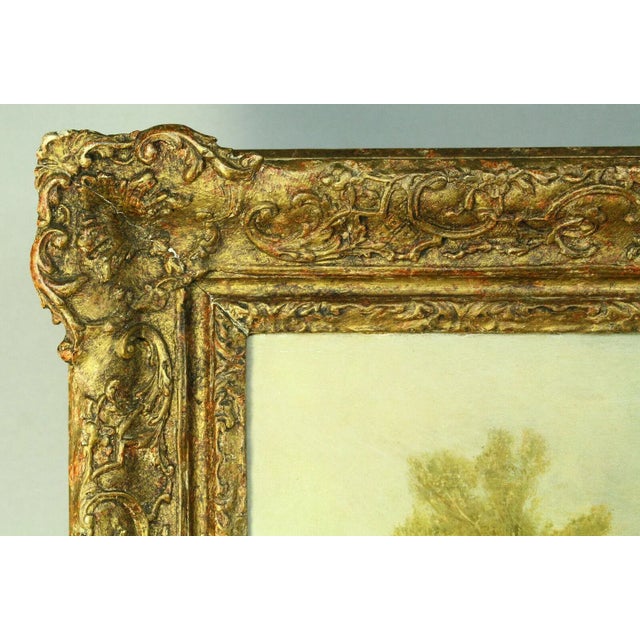 19th Century "A Surrey Farmstead" Oil Painting Attributed to William Shayer Sr., Framed For Sale - Image 10 of 13