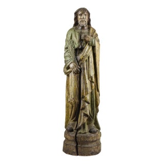 Wooden Statue of Jesus Christ For Sale