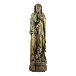 Wooden Statue of Jesus Christ For Sale