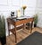 1940s Mid-Century Art Deco Italian Walnut Burl Glass Writing Desk Table, 1940s For Sale - Image 5 of 10