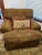 Traditional Sherrill Overstuffed Chairs and Ottoman - 3 Pieces for $600 For Sale - Image 3 of 10