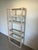 1980s Palm Beach Whitewashed Rattan Etagere For Sale - Image 5 of 18