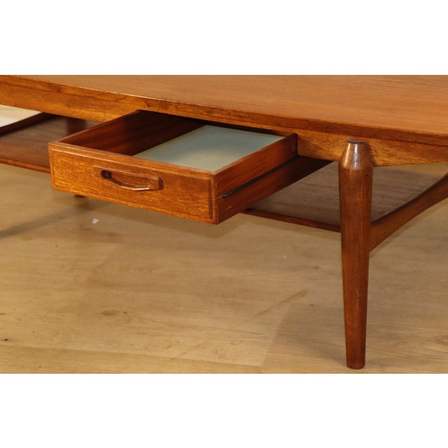 Scandinavian Teak Coffee Table, 1960s For Sale - Image 10 of 18