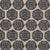 Sample - Schumacher Gilded Star Hand Block Fabric In Black For Sale