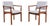 Mid-Century Modern Danish Chairs, 1970s, Set of 2 For Sale