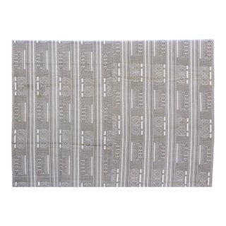 Stone Tribal Indian Block Print Coverlet For Sale