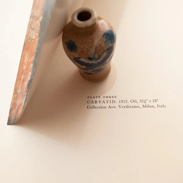 Amedeo Clemente Modigliani 1958 After Amedeo Modigliani "Caryatid", First English Edition Full-Color Print For Sale - Image 4 of 9