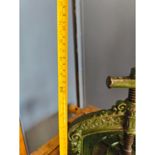 Cast Iron Book Press, Late 19th Century For Sale - Image 12 of 18