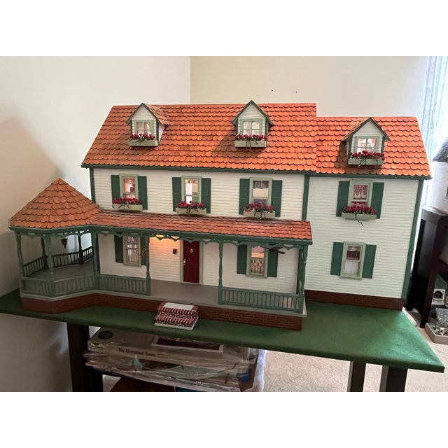 This Dollhouse is a one of a kind miniature that took several years to create. It’s unique and has many fine details:...