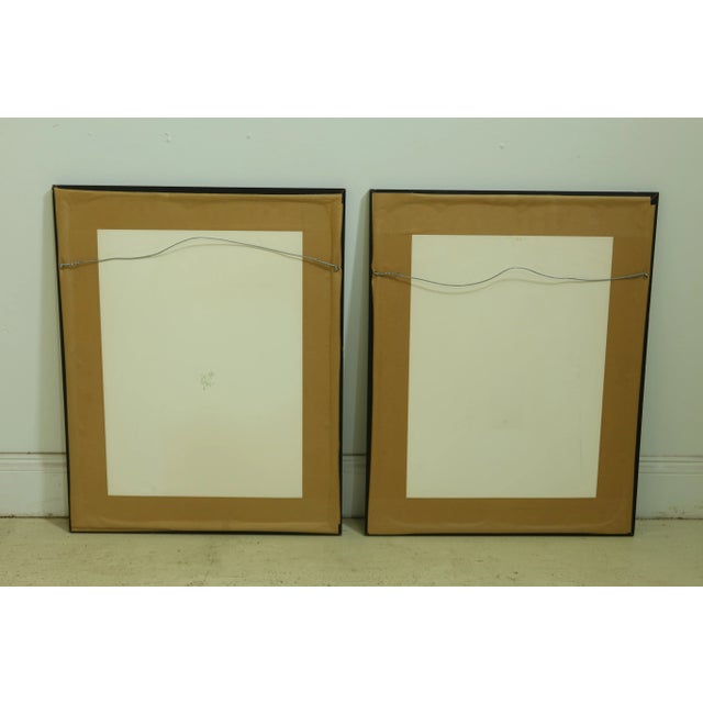 Vintage Classical Colored Engraving Fashion Prints - a Pair For Sale - Image 10 of 12