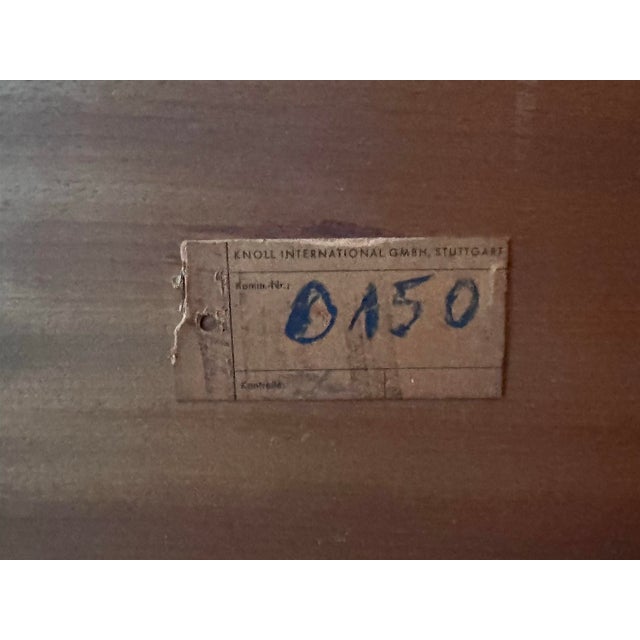 Rare Mid-Century Florence Knoll Mobile Bar Cabinet for Knoll International Stuttgart For Sale - Image 12 of 12