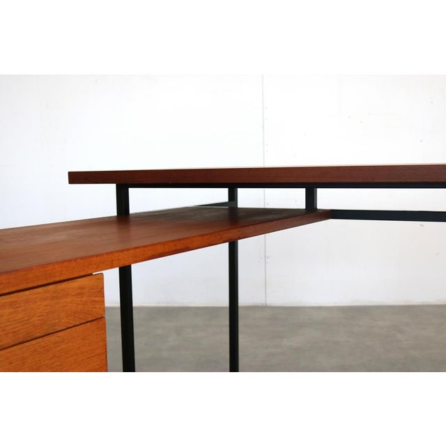 Vintage Teak Executive Desk from Knoll, 1960s, in Good conditions. Designed 1960 to 1969 I have official proof of...