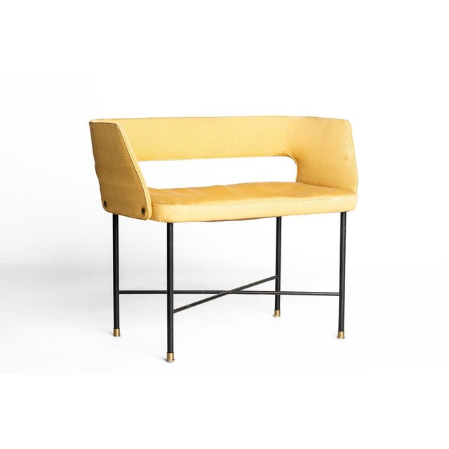 Set of Vintage Seats by Gigi Radice & Enrico Meroni, Italy, 1950s For Sale - Image 3 of 5