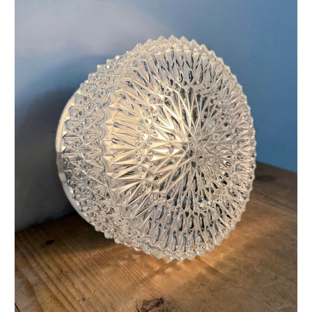 Vintage Glass Wall Light, 1970s For Sale - Image 15 of 17