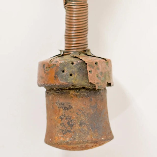Early 20th Century Iron Central African Old Ceremonial Knife For Sale - Image 4 of 7