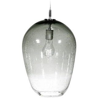 Zenith Pendant Light from the Fizz Collection in Charcoal For Sale