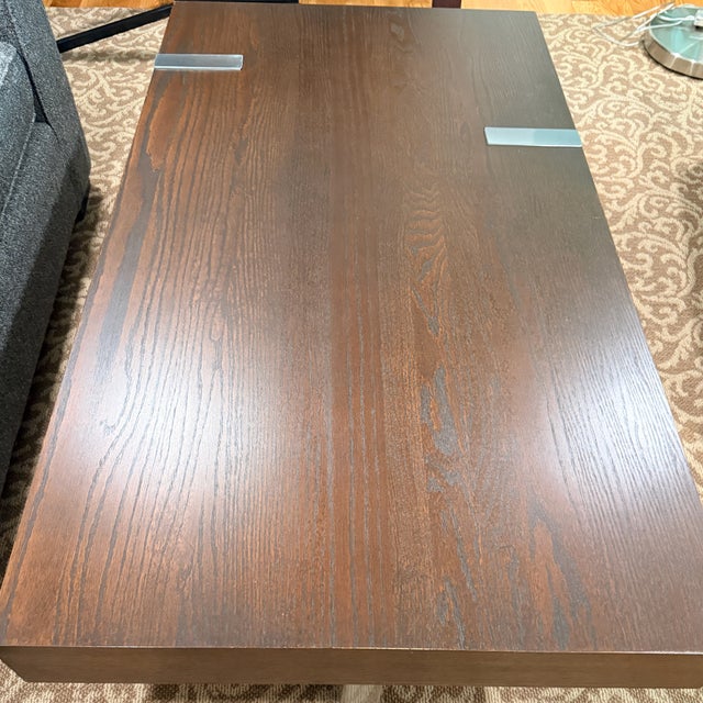 Arcadia Rectangle Cocktail Table For Sale In Washington DC - Image 6 of 9