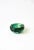 Italian Murano Art Glass Bowl, Organic Modern, Emerald Green Gold, Mid-20th Century, Italy For Sale - Image 9 of 12