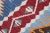 1970s 1970s Mid-Century Modern Geometric Blue Kilim Rug For Sale - Image 5 of 10
