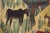 Ramses Wissa Wassef Vintage 1988 Zayed Handwoven Wool Tapestry – Egyptian Folk Art Meadow Scene 4'9" × 3'1" Ft For Sale - Image 4 of 8