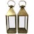 Brass Lantern or Candleholder for Garden or Indoor, a Pair For Sale - Image 13 of 13