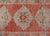 Orange Vintage Turkish Oushak Gallery Runner With Floral's in Orange and Green 4'7 X 10'3 For Sale - Image 8 of 12
