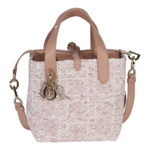 Rose Des Vents Tweed Small Toujours Vertical Tote
