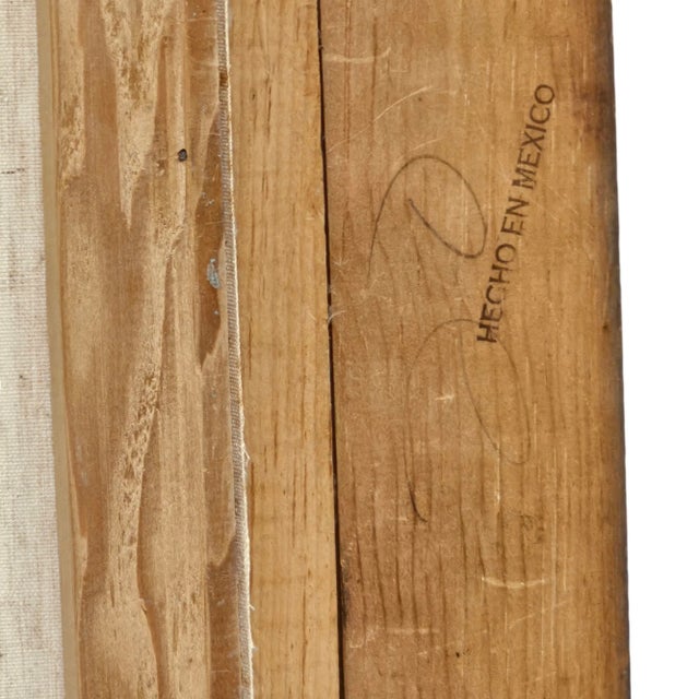 Mountain Lake Landscape Oil Painting by Muriel Alvarez For Sale - Image 9 of 11