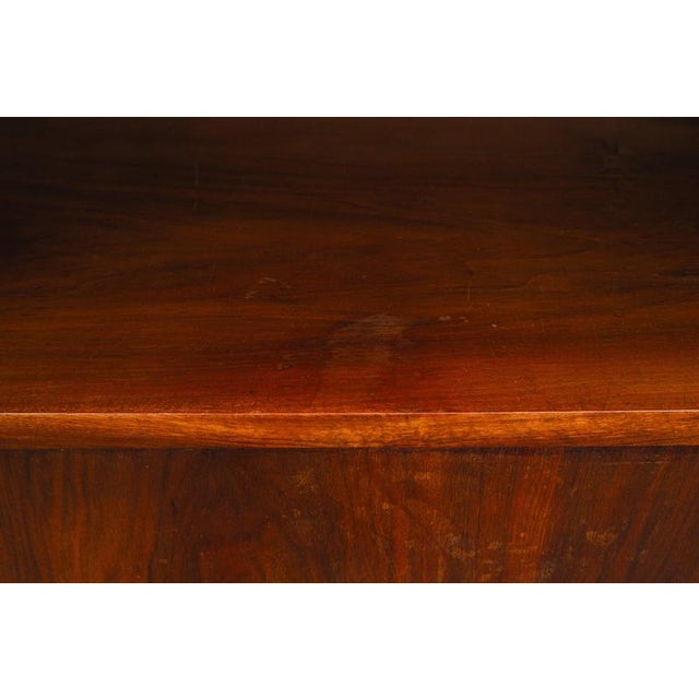 Large Early 20th Century Art Nouveau Bookcase in Walnut For Sale - Image 13 of 18