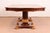 Karges Furniture Style Italian Neoclassical Inlaid Burl Wood and Parcel Gilt Extension Dining Table, Newly Refinished For Sale - Image 15 of 16